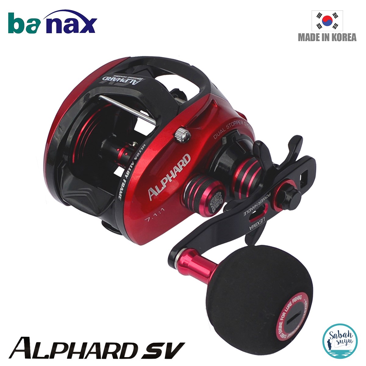 Banax Lexima Alphard SV Çıkrık/Baitcasting Jig Olta Makinesi