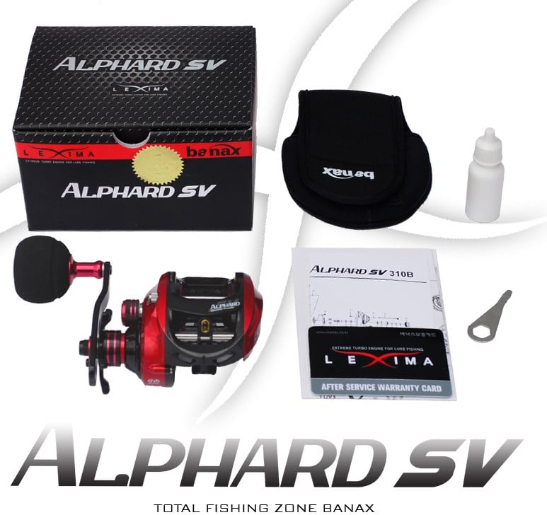 Banax Lexima Alphard SV Çıkrık/Baitcasting Jig Olta Makinesi