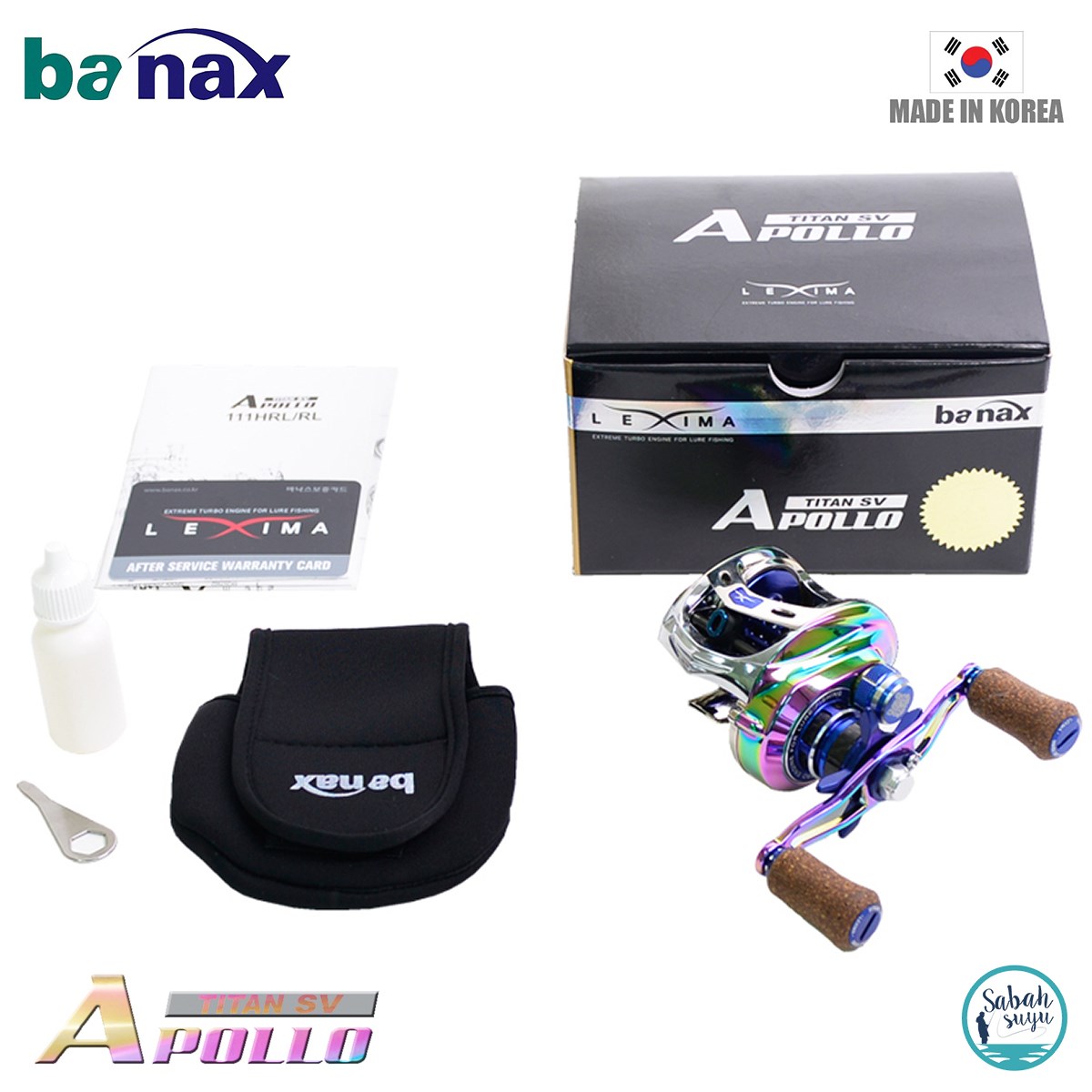 Banax Lexima Apollo Titan SV Baitcasting Olta Makinesi