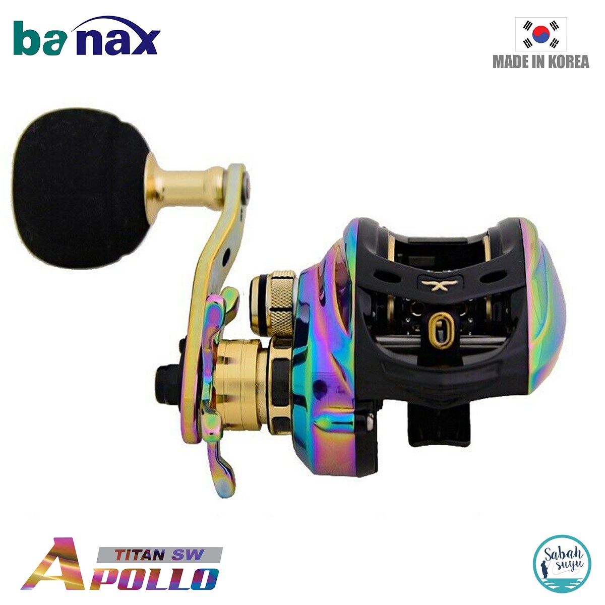 Banax Lexima Apollo Titan SW Çıkrık/Baitcasting Jig Olta Makinesi