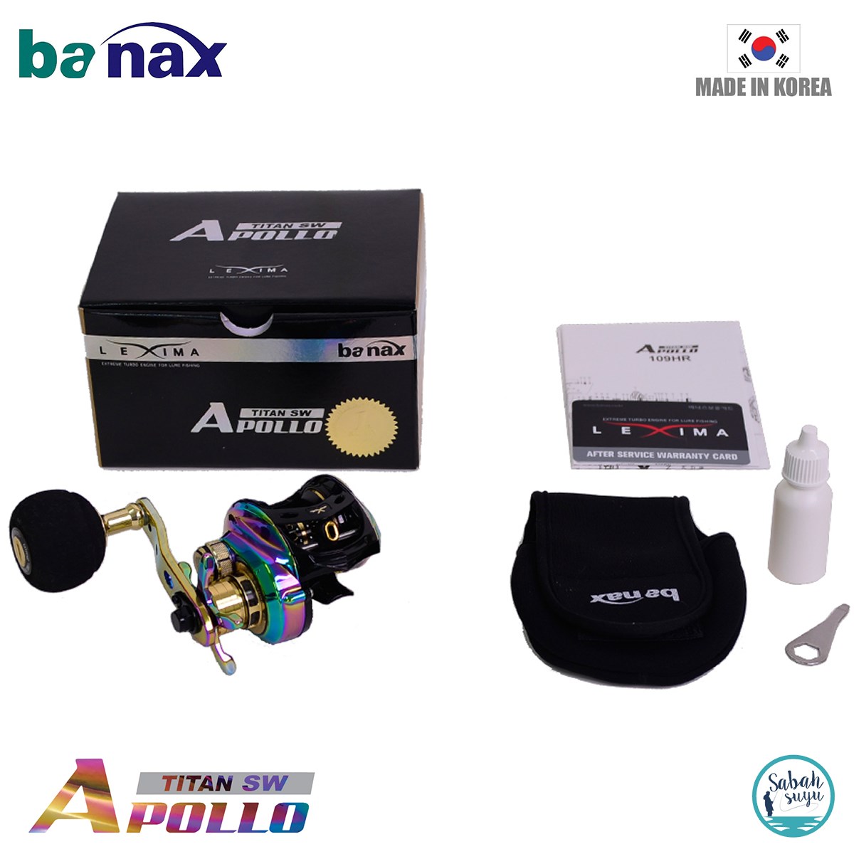 Banax Lexima Apollo Titan SW Çıkrık/Baitcasting Jig Olta Makinesi