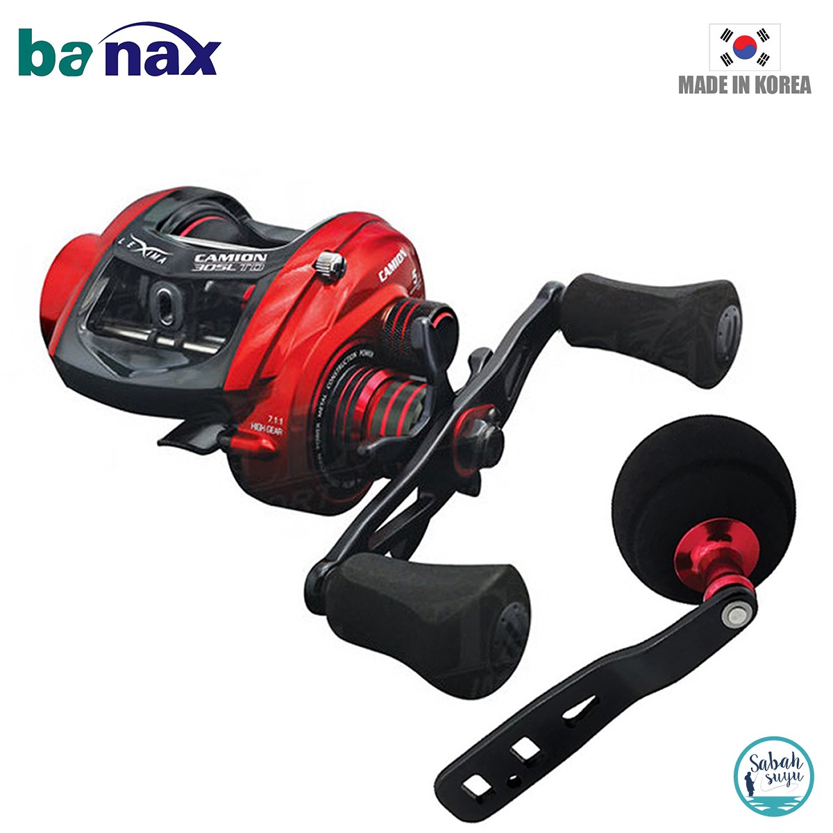 Banax Lexima Camion Çıkrık/Baitcasting Jig Olta Makinesi