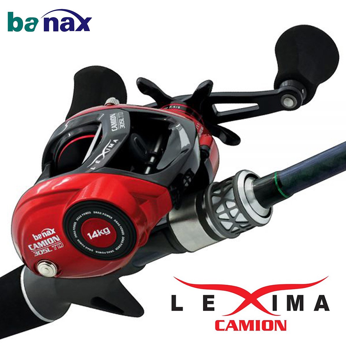 Banax Lexima Camion Çıkrık/Baitcasting Jig Olta Makinesi
