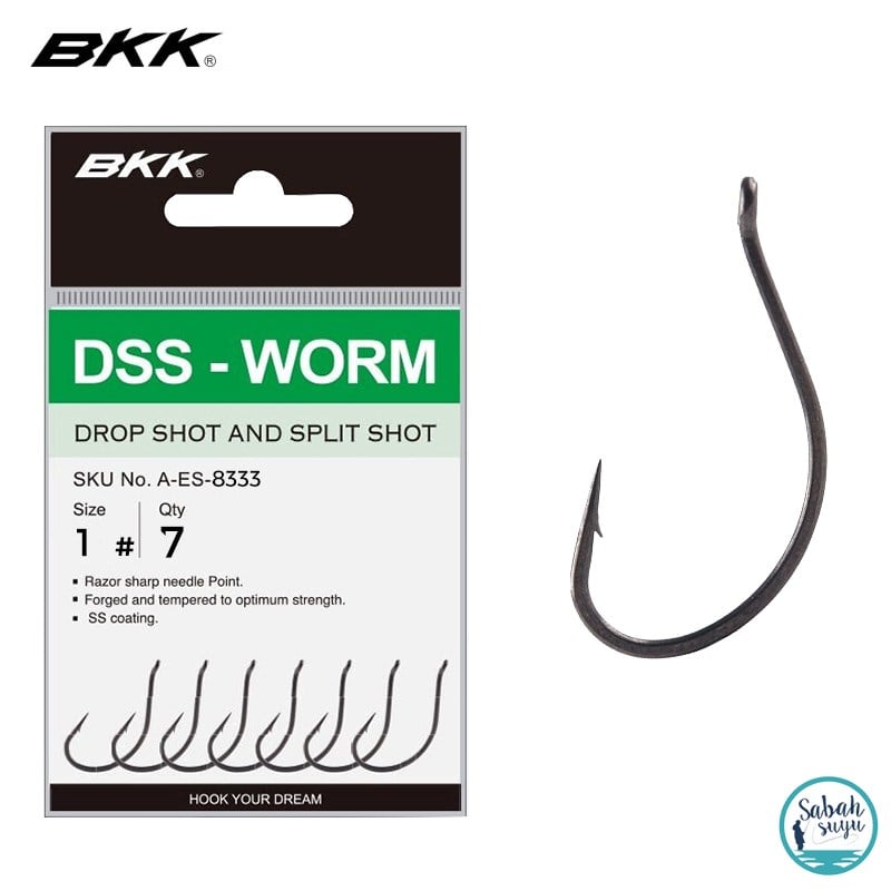 BKK DSS Worm Halkalı İğne #1 (7 Adet)