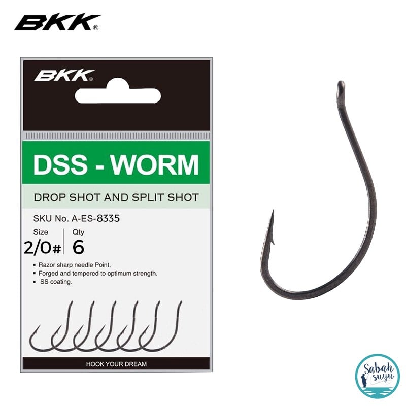 BKK DSS Worm Halkalı İğne #2/0 (6 Adet)