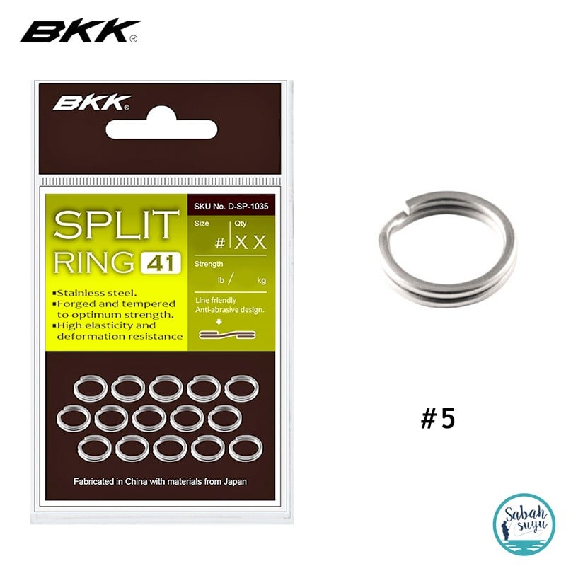 BKK Split Ring 41 #5 14kg (18 Ad)