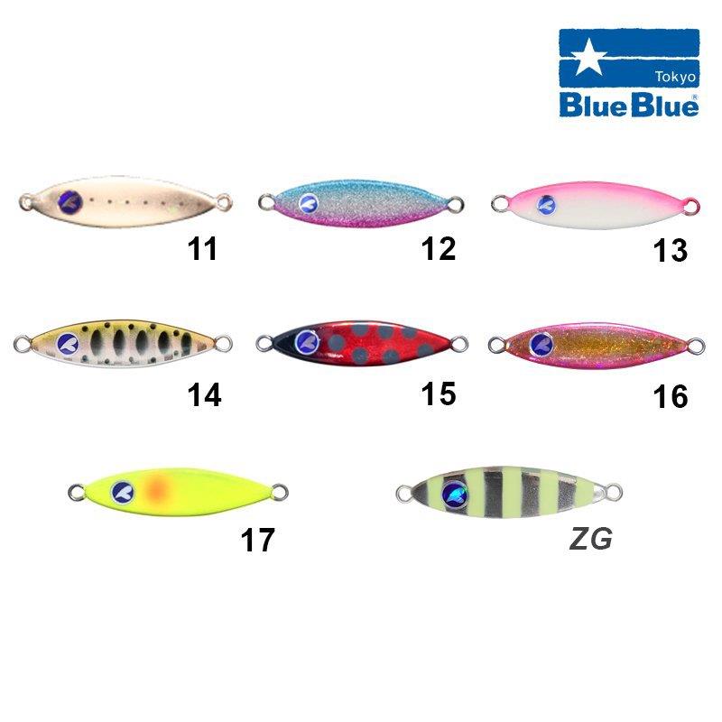 BlueBlue SeaRide Mini Jig Yem 3gr ZG Zebra Glow
