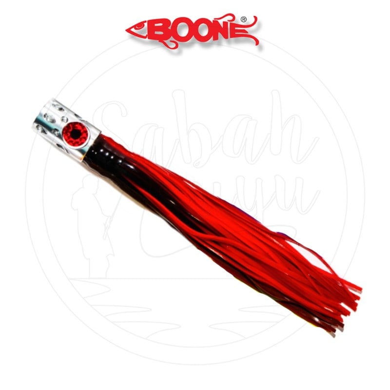 Boone Gatlin Jet Püskül Sırtı Sahtesi 28cm Kırmızı / Siyah
