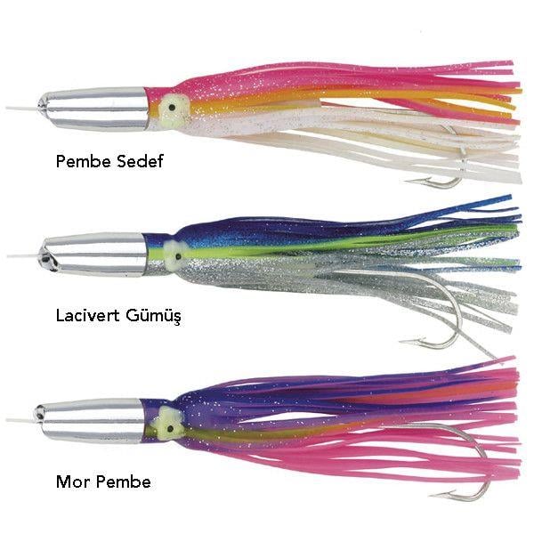Boone Mahi Jet İğneli Püskül Sırtı Sahtesi 16.5cm Lacivert Gümüş