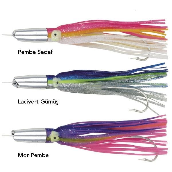 Boone Mahi Jet İğneli Püskül Sırtı Sahtesi 16.5cm Mor Pembe
