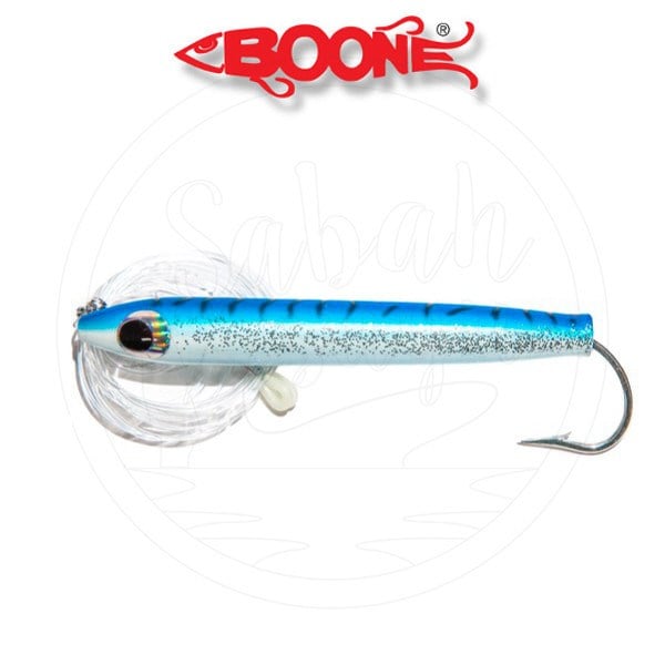 Boone Woody İğneli Ahşap Sırtı Sahtesi 15cm Mavi Mackerel