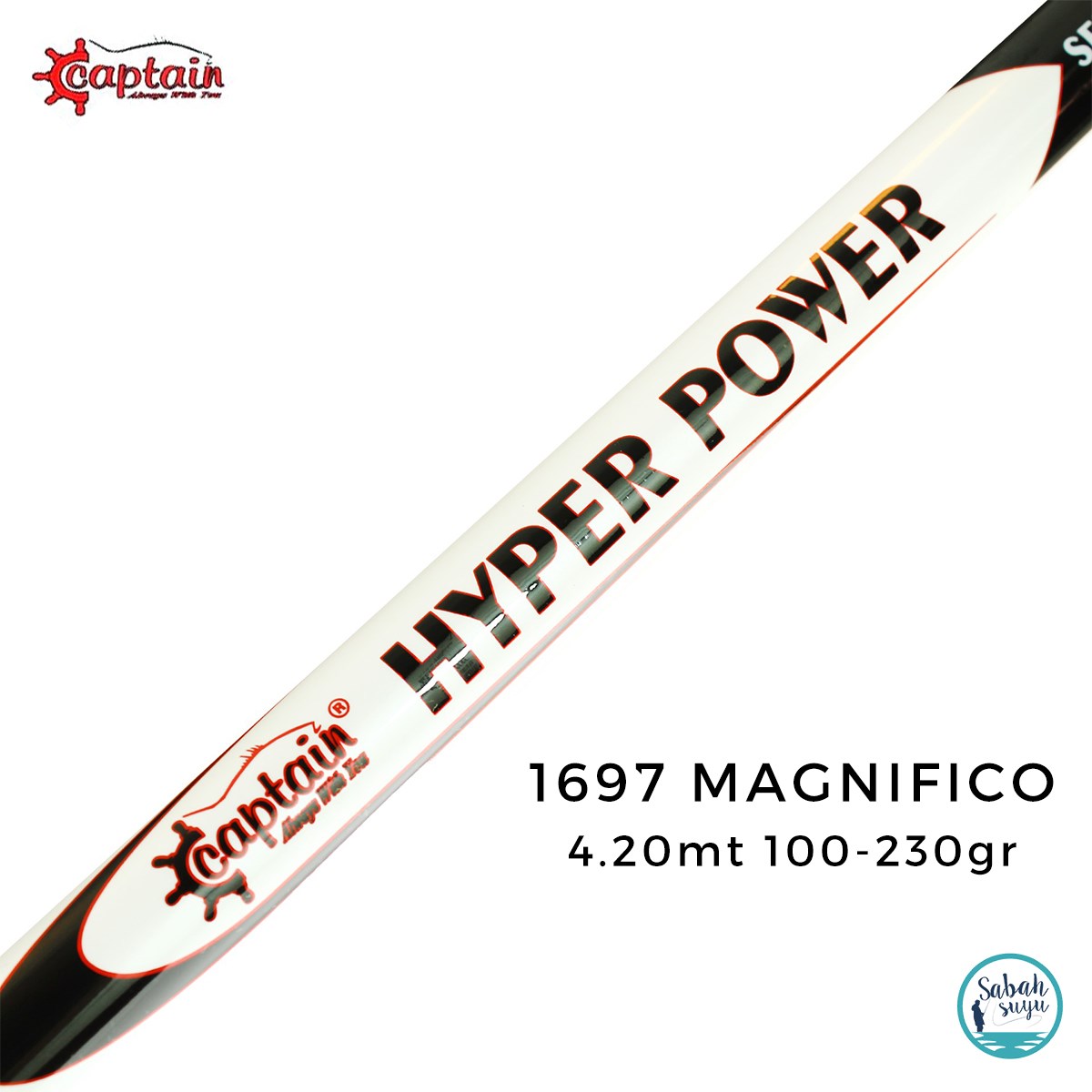 Captain 1697 Magnifico 4.20mt 100-300gr Teleskopik Surf Kamış