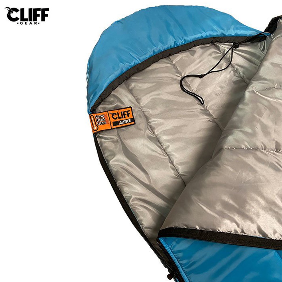 Cliff Gear Alpsee 3° Uyku Tulumu Mavi