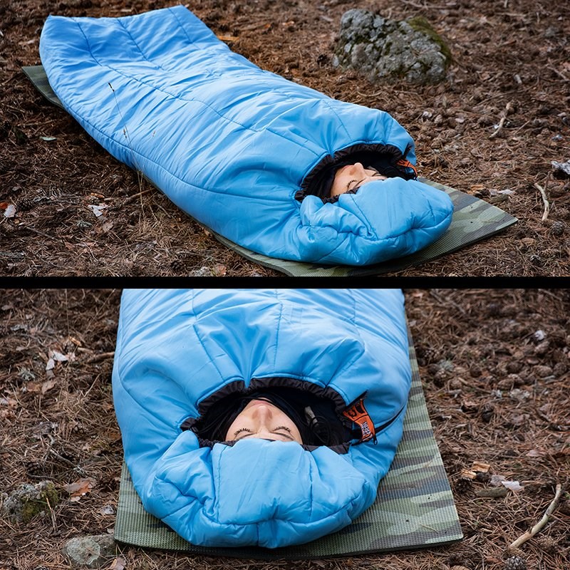 Cliff Gear Alpsee 3° Uyku Tulumu Mavi