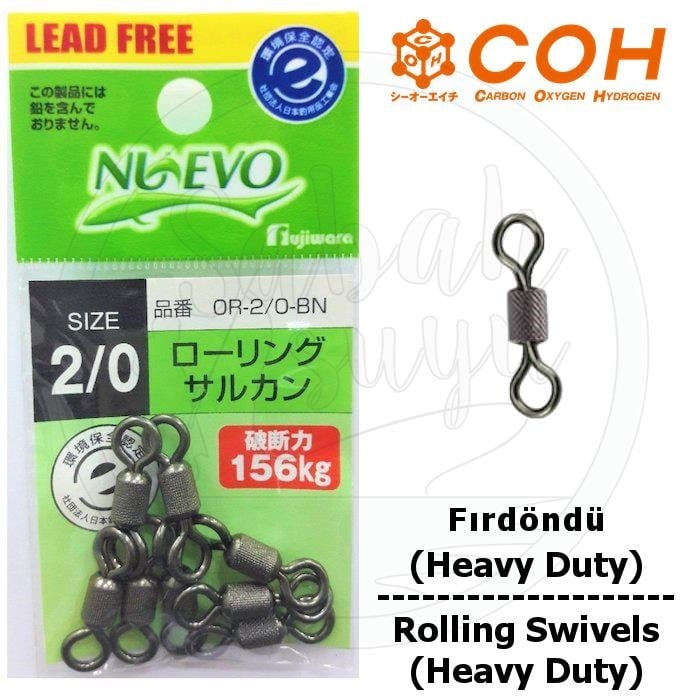 COH Fırdöndü #2/0 156kg (Heavy Duty)