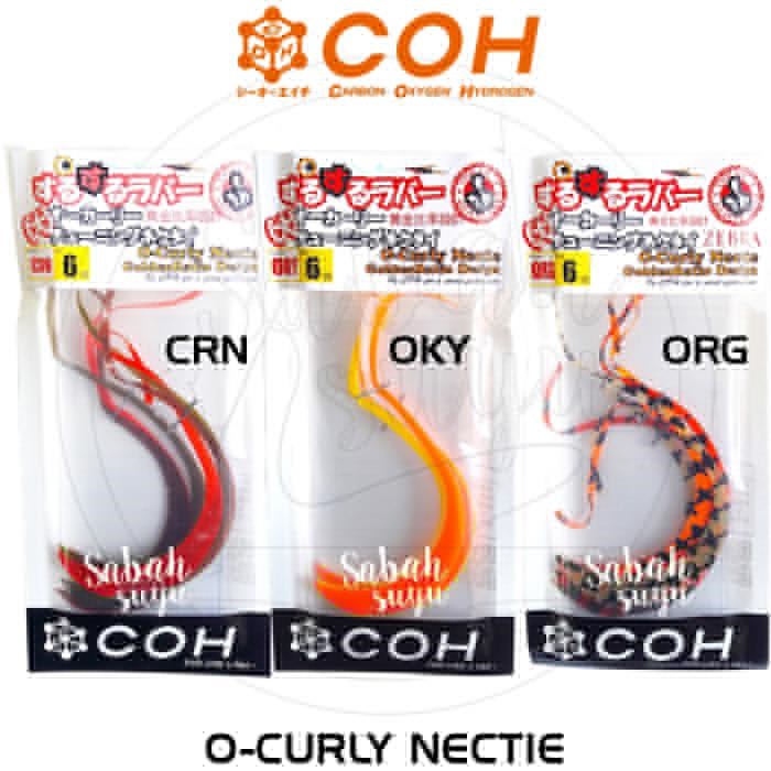 COH O-Curly Nectie Tai Rubber Yedek Kuyruk - ORG