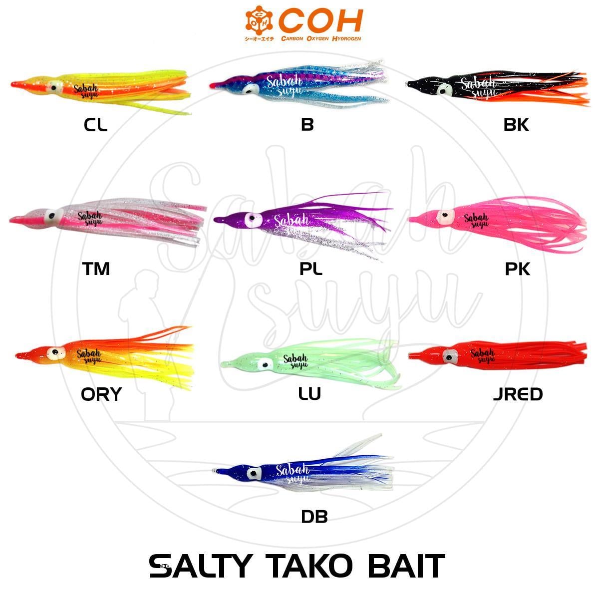 COH Salty Tako Bait Silikon Ahtapot 9cm - LU