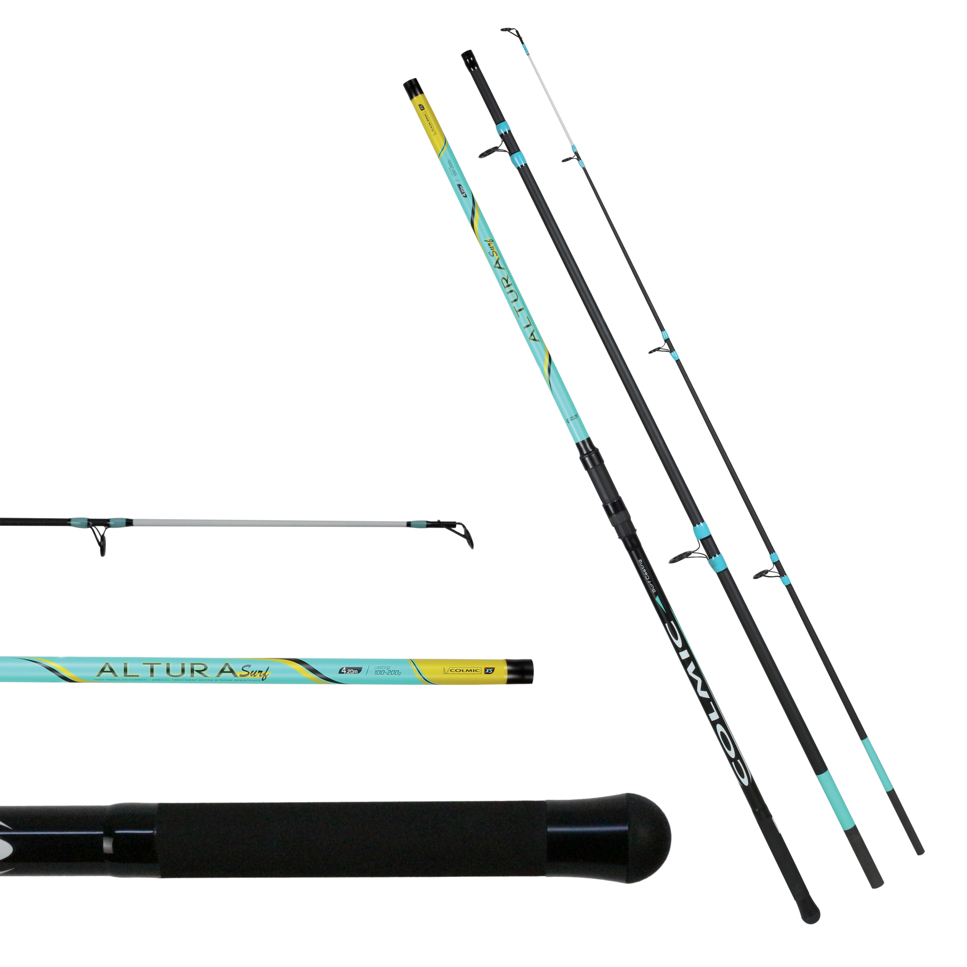 Colmic Altura MN 4.20mt 100-200gr (3P) Surf Kamış