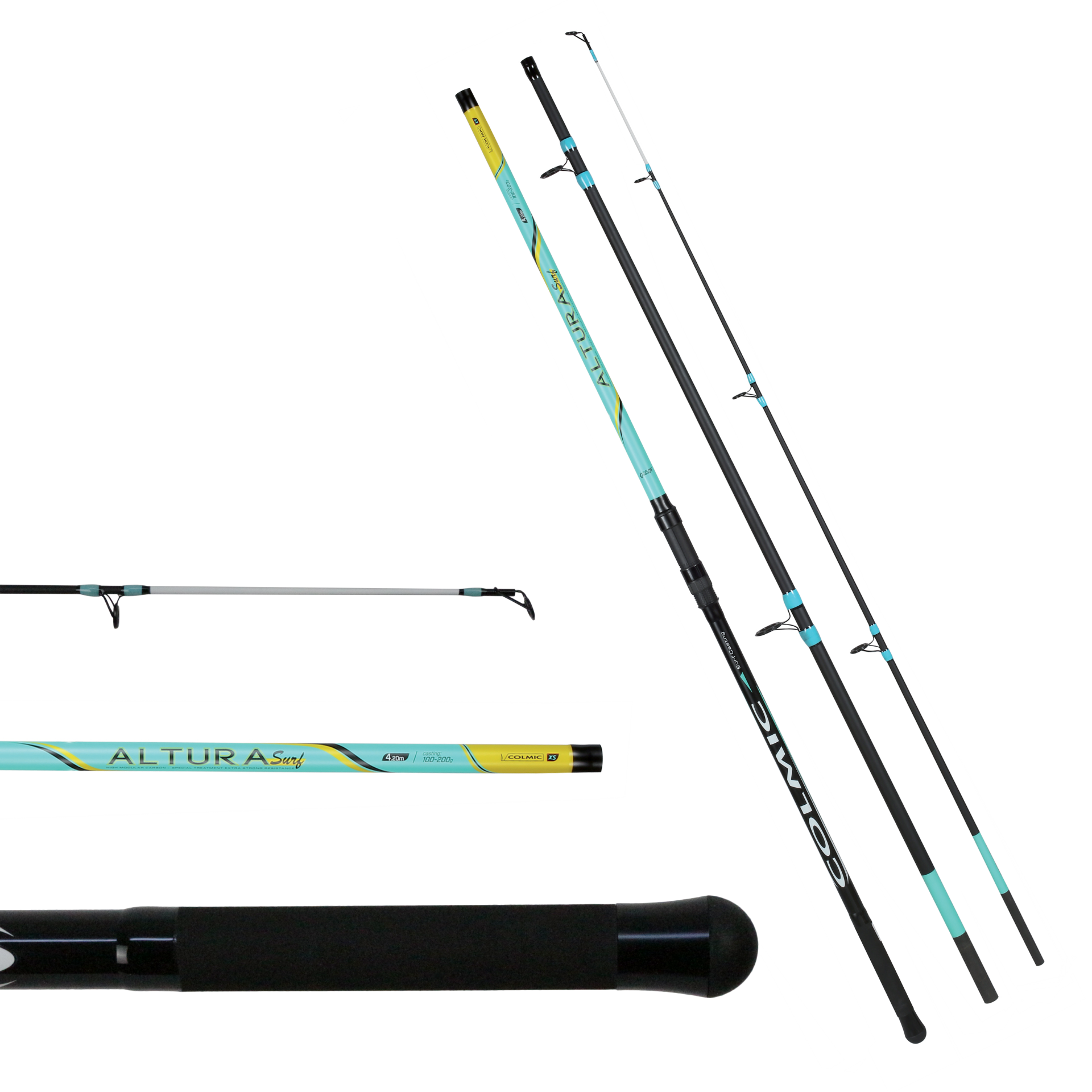 Colmic Altura MN 4.20mt 100-200gr (3P) Surf Kamış