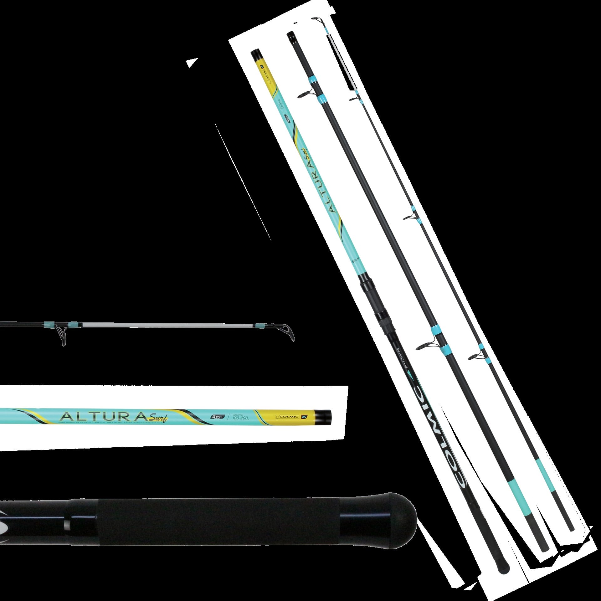 Colmic Altura MN 4.20mt 100-200gr (3P) Surf Kamış