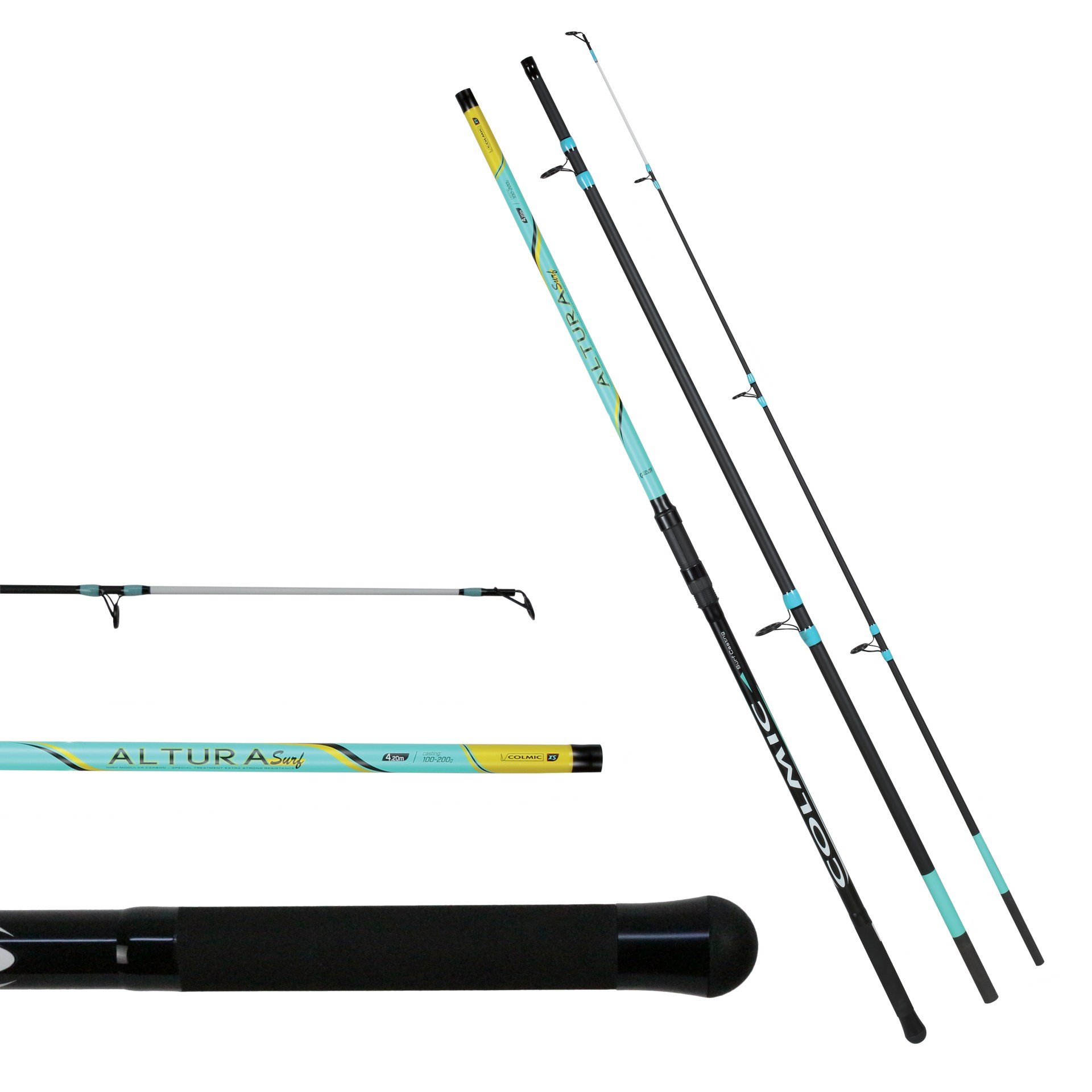 Colmic Altura MN 4.20mt 100-200gr (3P) Surf Kamış