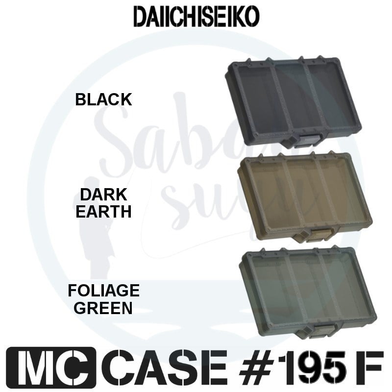 Daiichiseiko MC 195F Sahte ve Aksesuar Kutusu Foliage Green