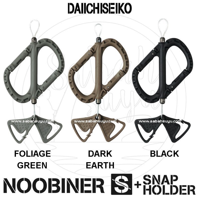 Daiichiseiko MC Noobiner S + Snap Holder (Klips Tutucu) Foliage Green