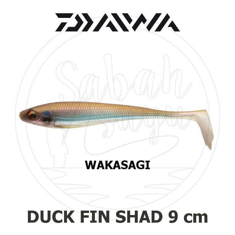 Daiwa Duck Fin Shad 9 cm Silikon Suni Yem Wakasagi