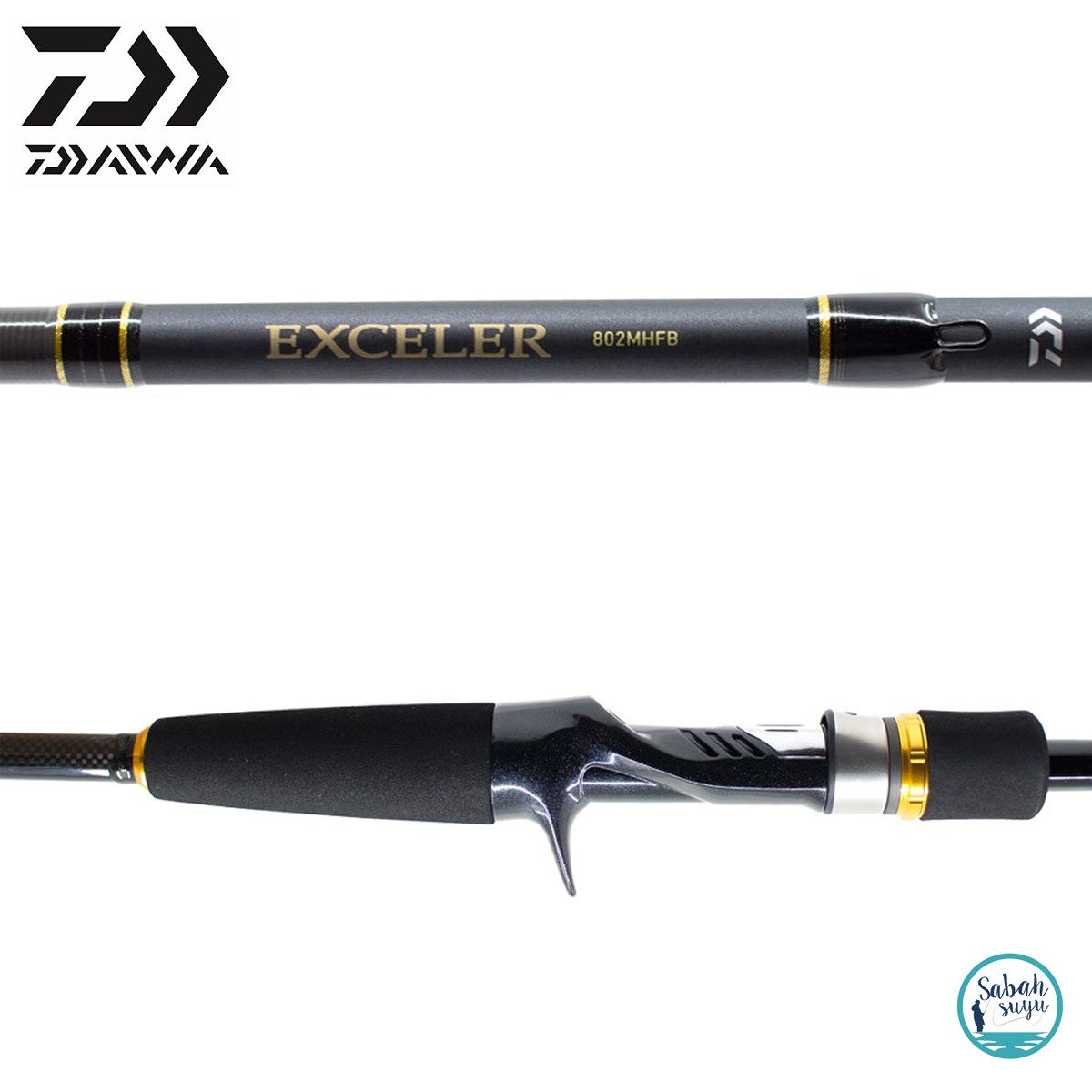 Daiwa Exceler 2.40mt 7-28gr (2P) Baitcasting Tetikli Spin Kamış