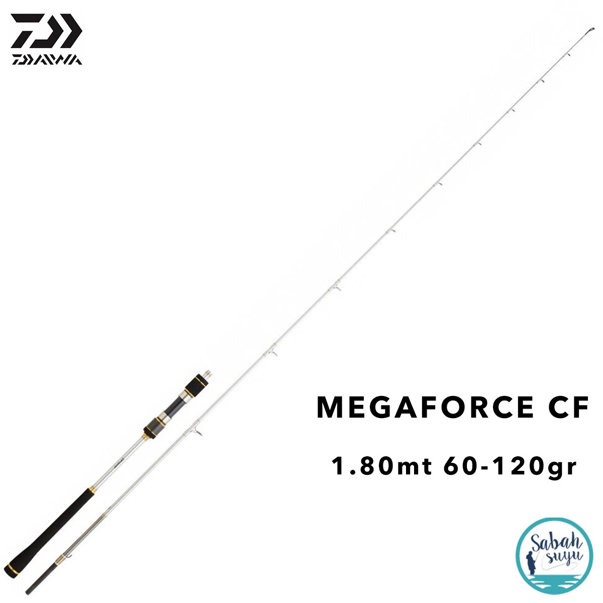 Daiwa Megaforce CF 1.80mt 60-120gr (S2P) Jigging Kamış