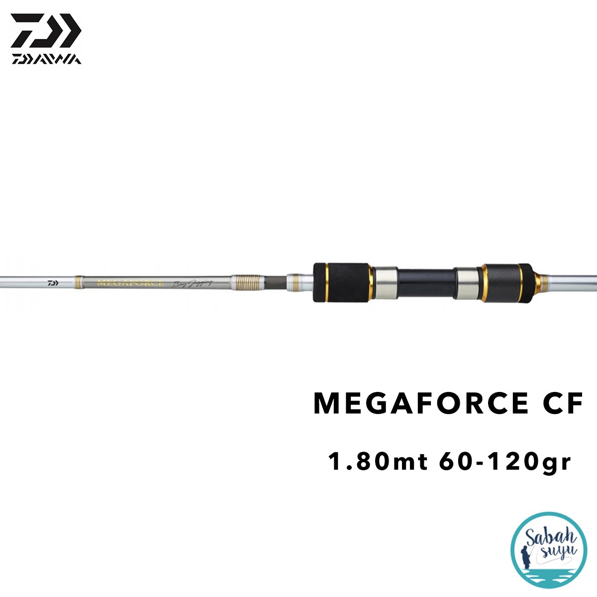 Daiwa Megaforce CF 1.80mt 60-120gr (S2P) Jigging Kamış