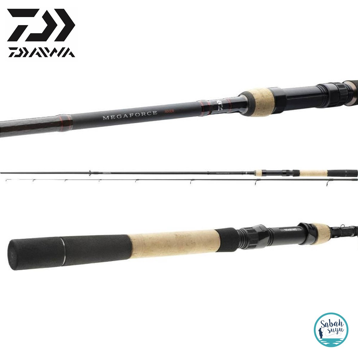 Daiwa Megaforce Jigger 2.20mt 1-9gr (2P) LRF Kamış
