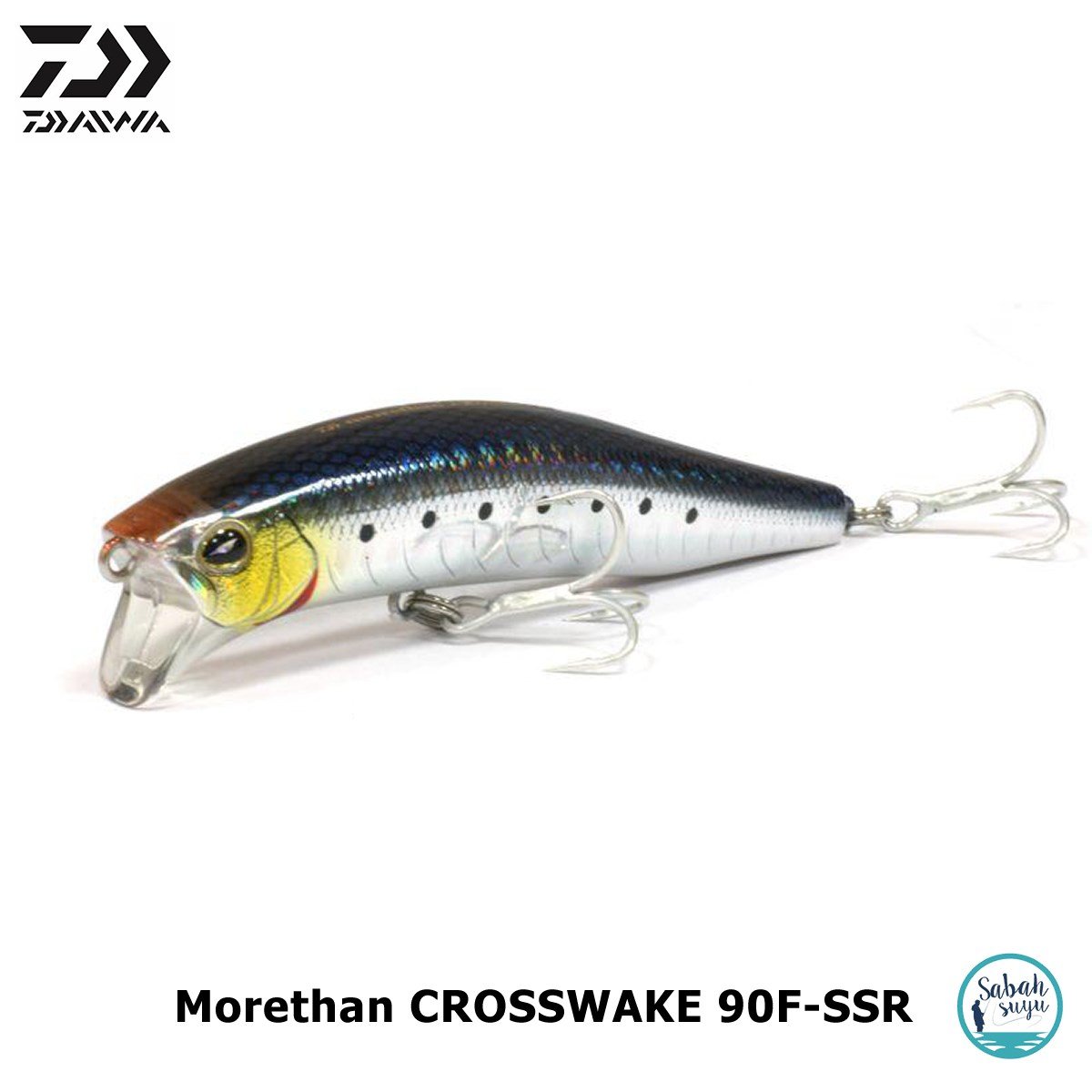 Daiwa Morethan Crosswake 90F-SSR Suni Yem 9cm 13.7gr MT Iwashi