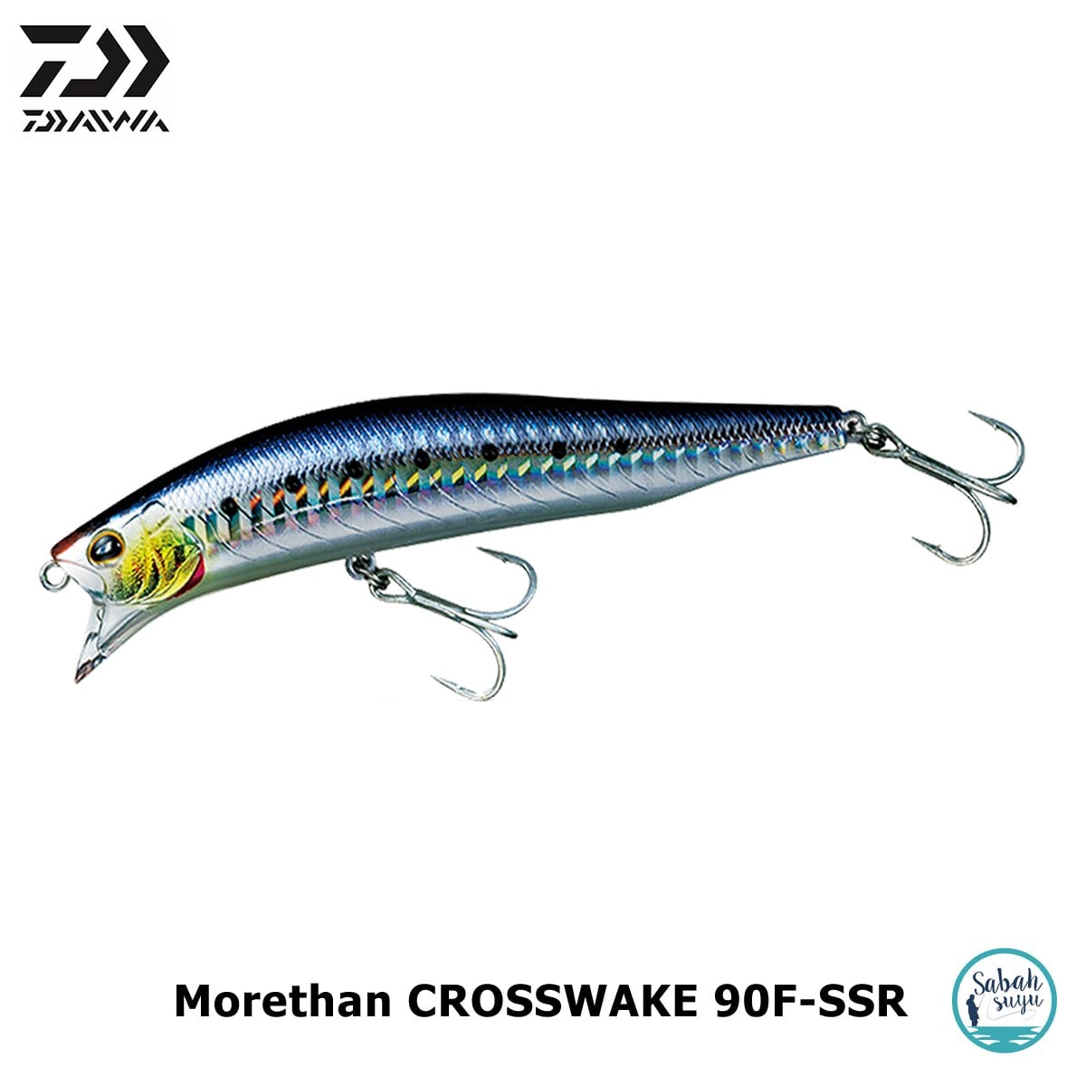 Daiwa Morethan Crosswake 90F-SSR Suni Yem 9cm 13.7gr MT Iwashi