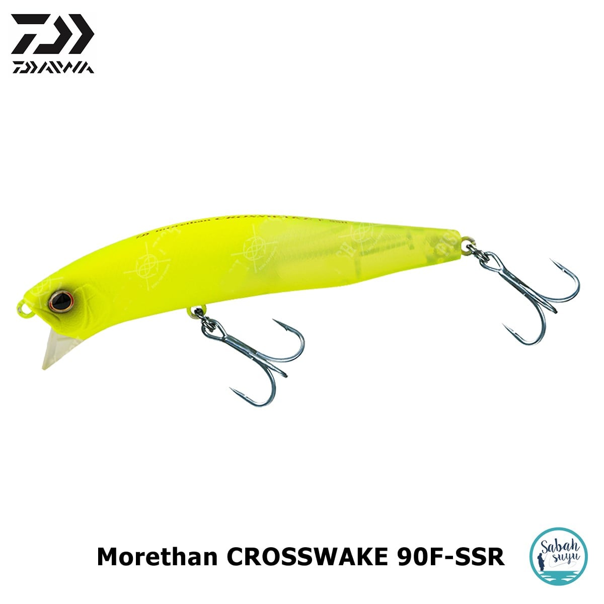 Daiwa Morethan Crosswake 90F-SSR Suni Yem 9cm 13.7gr Han Han Chart