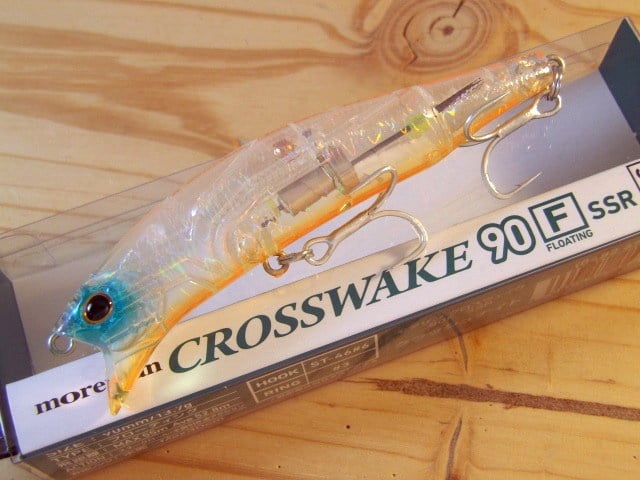 Daiwa Morethan Crosswake 90F-SSR Suni Yem 9cm 13.7gr Clear Orange Belly