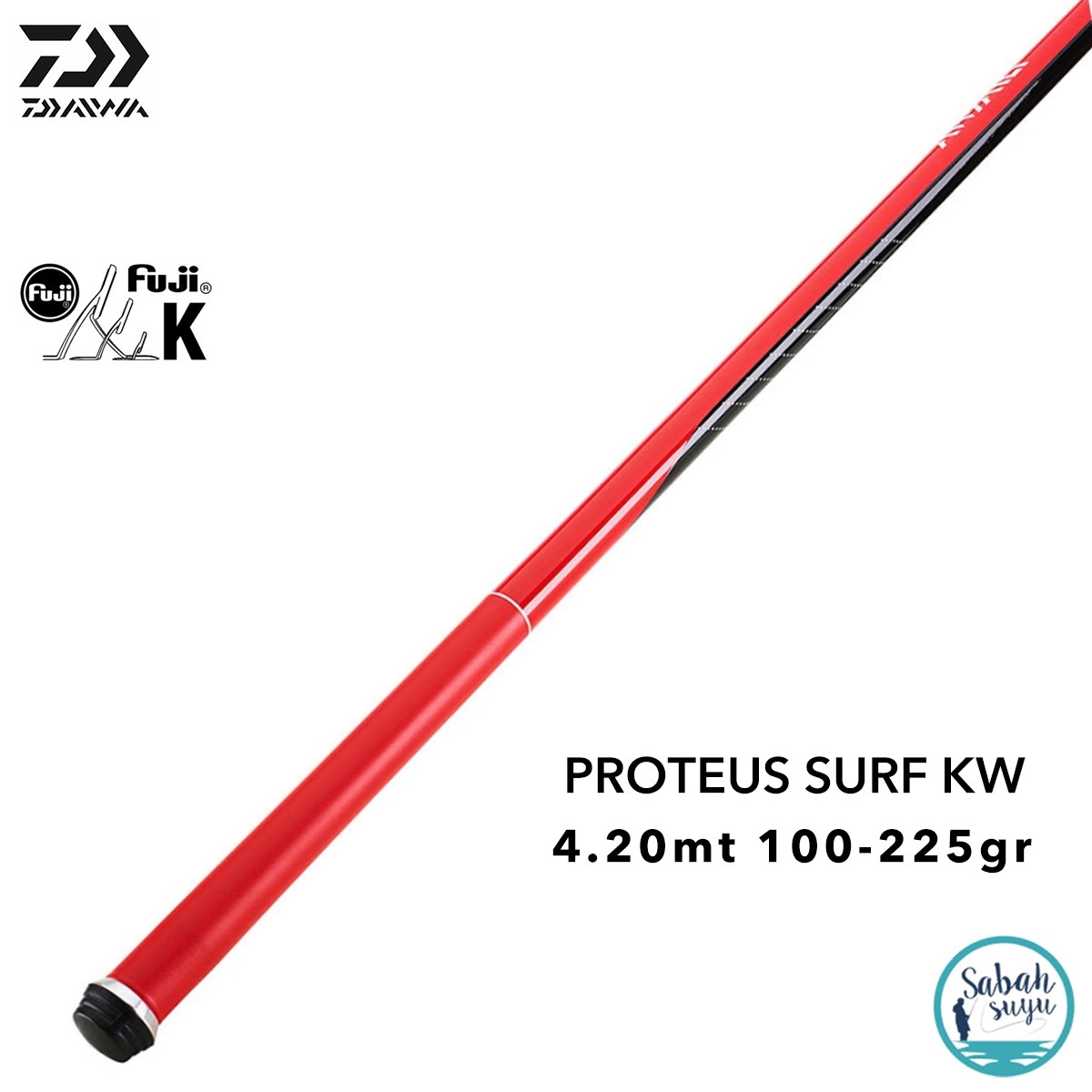 Daiwa Proteus Surf KW AF 4.20mt 100-225gr (3P) Surf Kamış