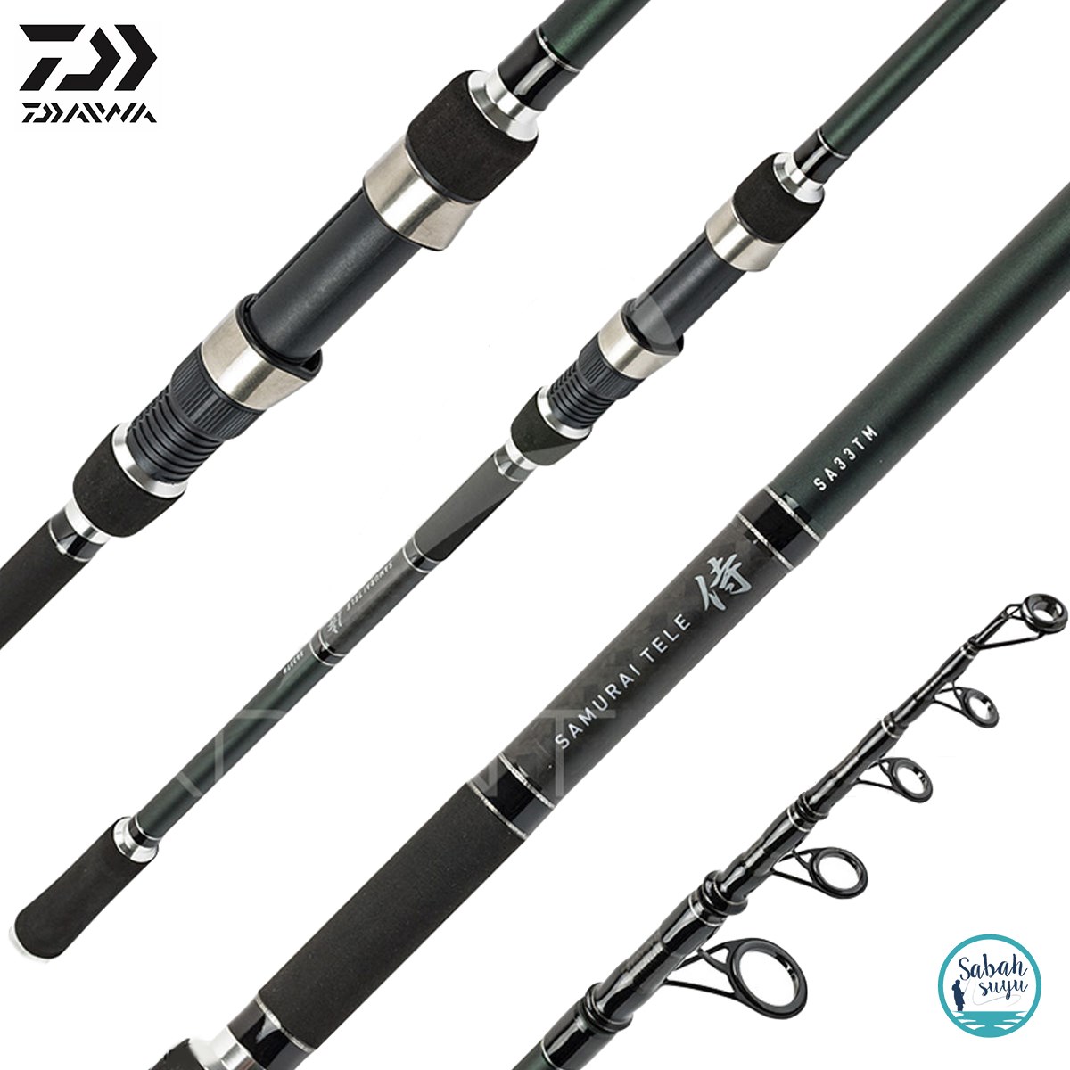 Daiwa Samurai 2.70mt 20-60gr Teleskopik Spin Kamış