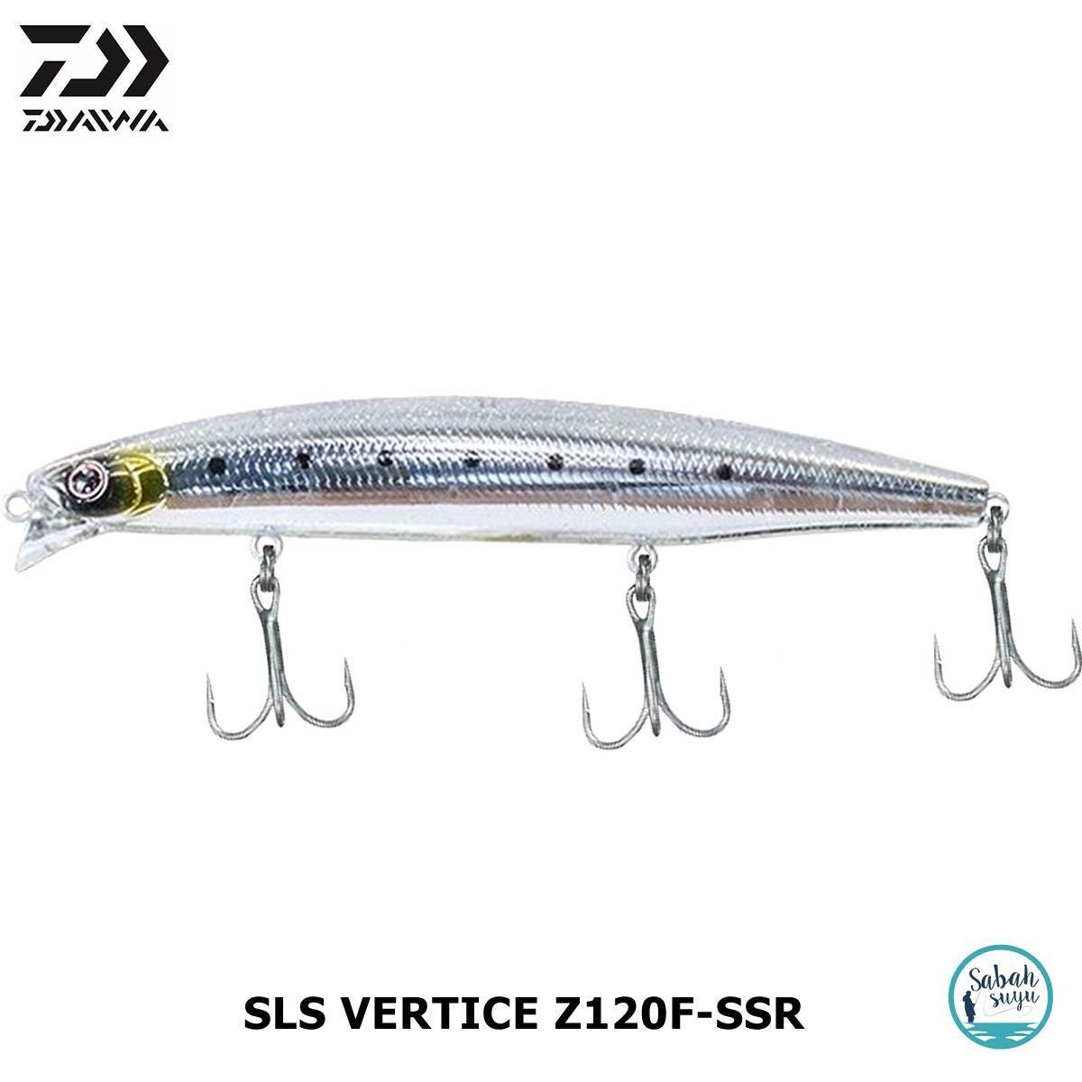 Daiwa SLS Vertice Z120F-SSR Suni Yem 12cm 19gr Transparent Sardine