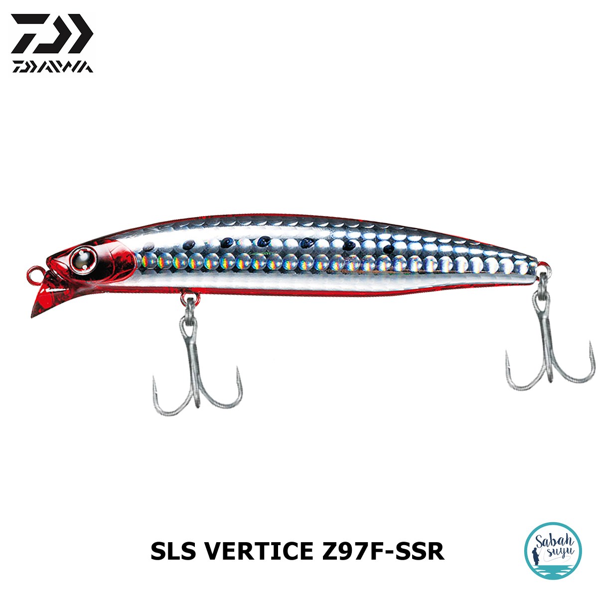 Daiwa SLS Vertice Z97F-SSR Suni Yem 9.7cm 12.6gr 3D Burning Iwashi