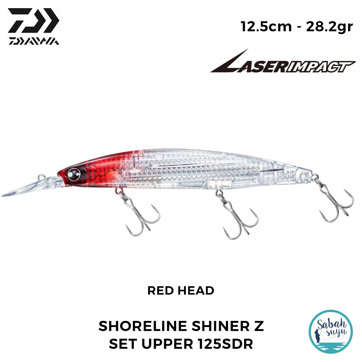 Daiwa SLS-Z Set Upper 125SDR-LI 12.5cm 28.2gr LI Red Head