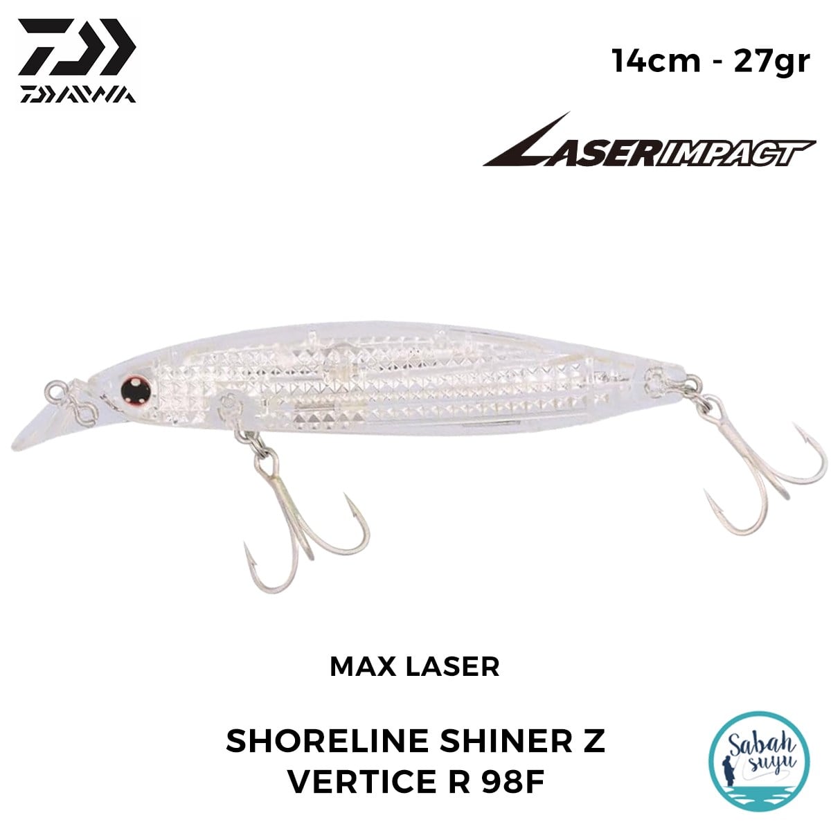 Daiwa SLS-Z Vertice R 98F-LI 9.8cm 16.2gr LI Max Laser