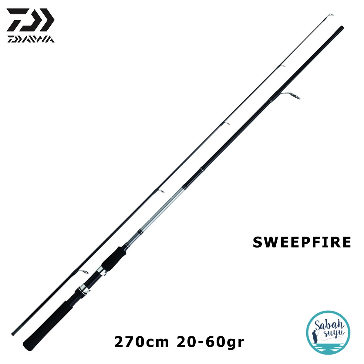 Daiwa Sweepfire BF 2.70mt 20-60gr (2P) Spin Olta Kamışı
