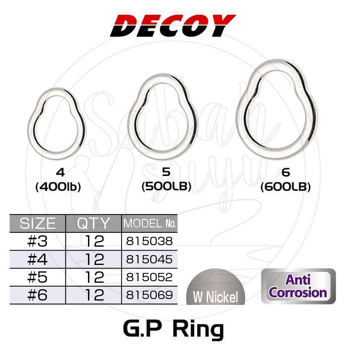 Decoy GP Solid Ring (Kapalı Halka) #4 400Lb.