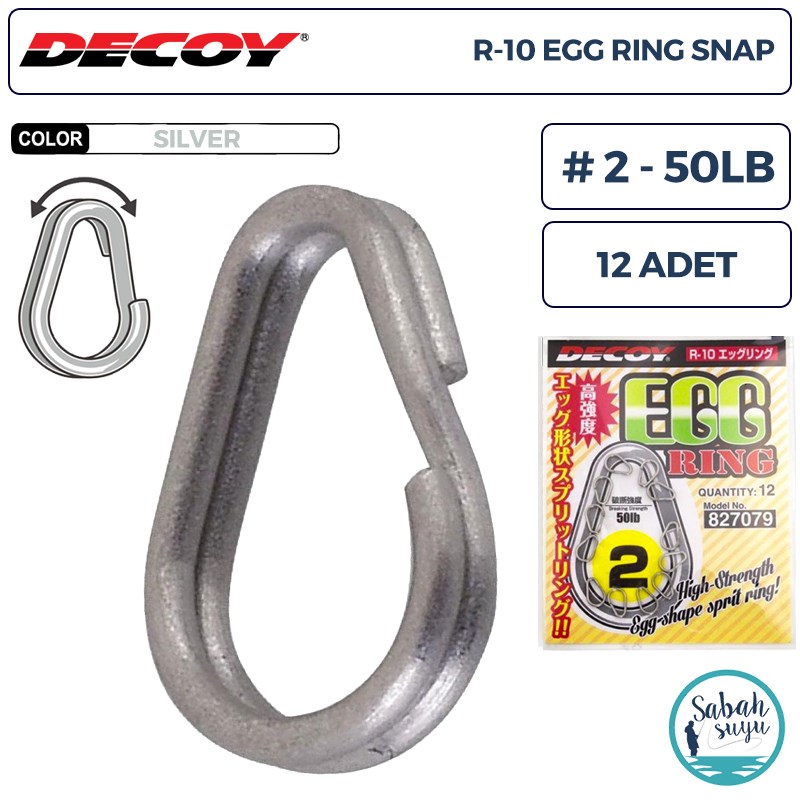 Decoy R-10 Egg Ring Halka #2 50lb (12 Adet)