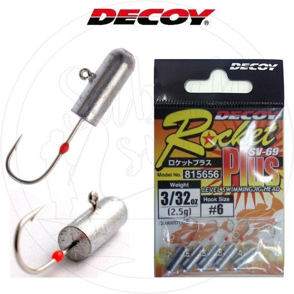 Decoy Rocket Plus SV-69 Jighead 2.5 gr #6