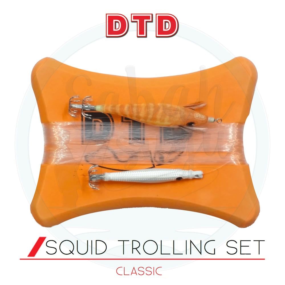 DTD Squid Trolling Set (C2) Kalamar Sırtı Takımı