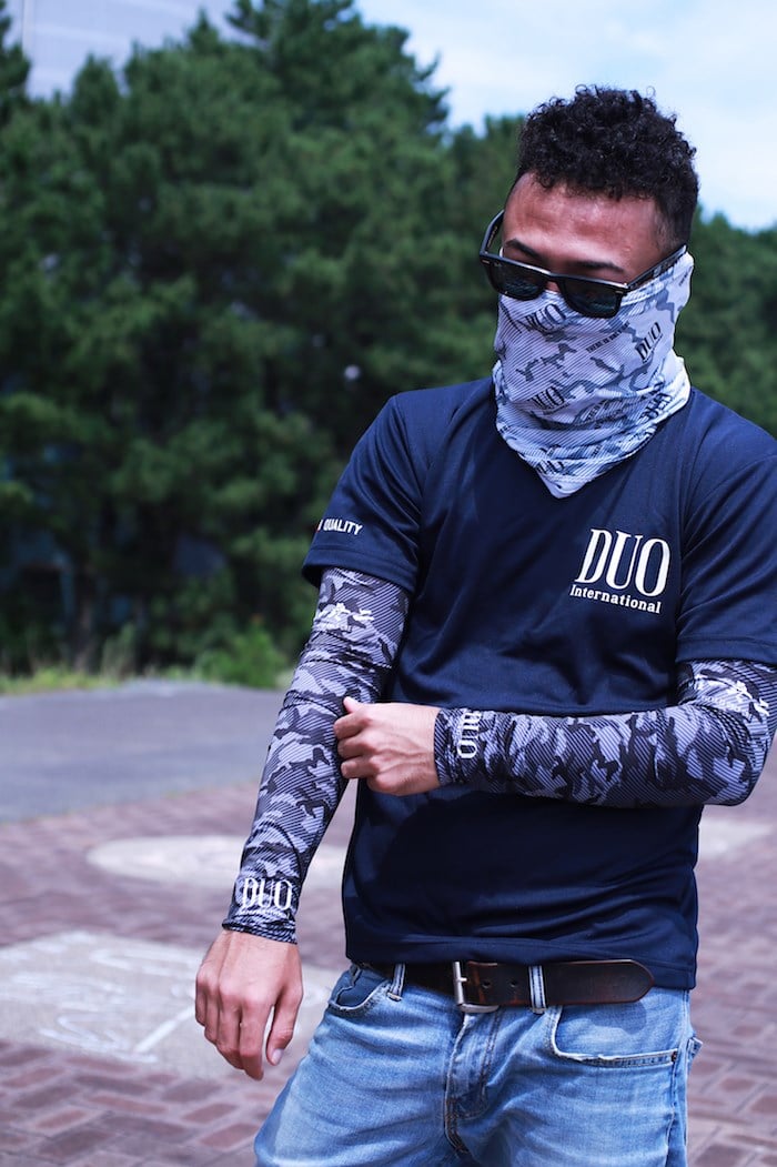 Duo Arm Guard UV Kol Koruması Blue Camo