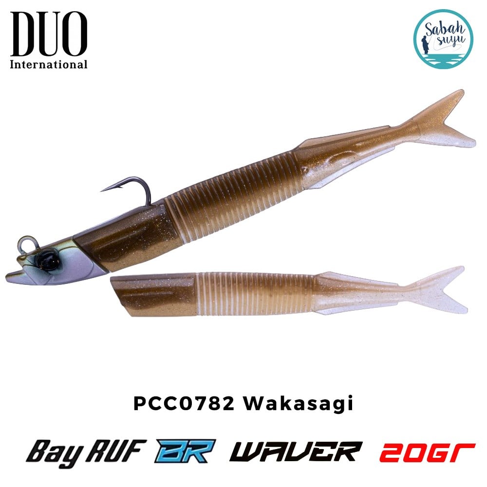 Duo Bay Ruf BR Waver ZN 20gr 15.5cm Combo (2+1) PCC0782 Wakasagi