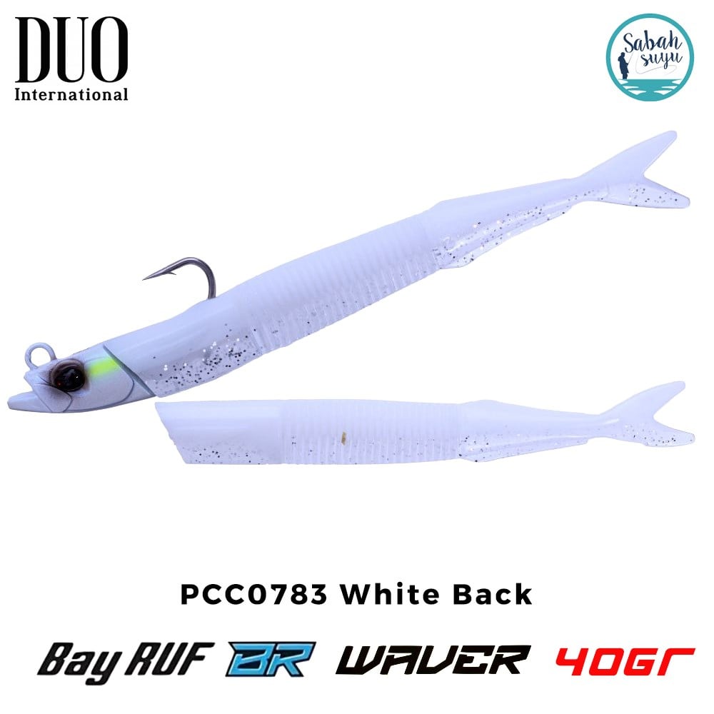 Duo Bay Ruf BR Waver ZN 40gr 19.5cm Combo (2+1) PCC0783 White Back